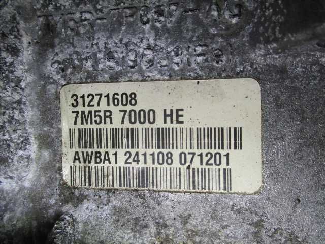 Caixa velocidades automática Volvo C30, V50, S40 e S70 7M5R7000HE
