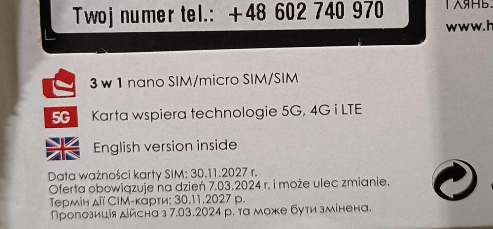Złoty Numer Heyah 602
