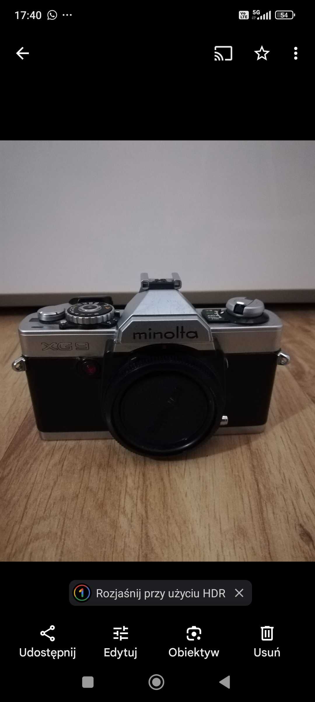 Sprzedam aparaty fotograficzne minolta xg9 i Minolta xd 7 całosc