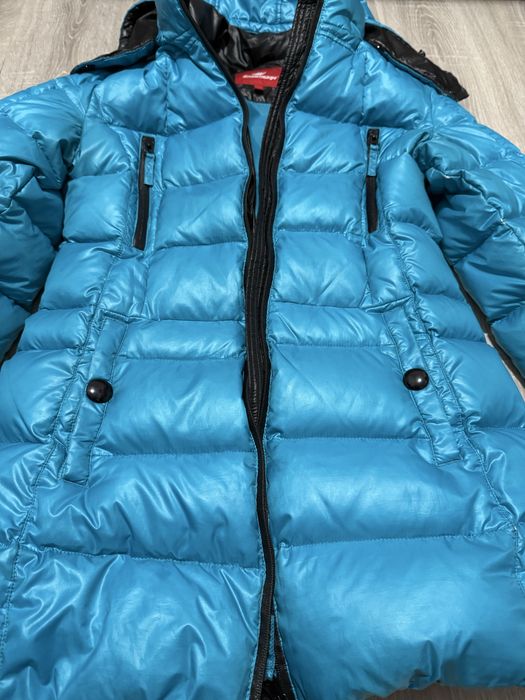 kurtka puchowa wykonana z puchu Snowiage Moncler