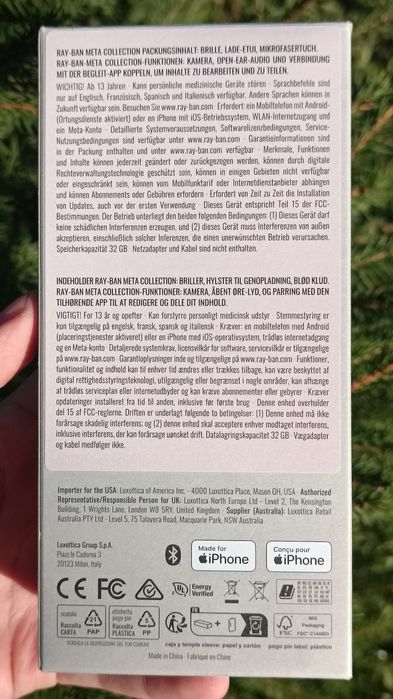 Нові Ray Ban Meta, окуляри з камерою, рай бен мета , Gen2