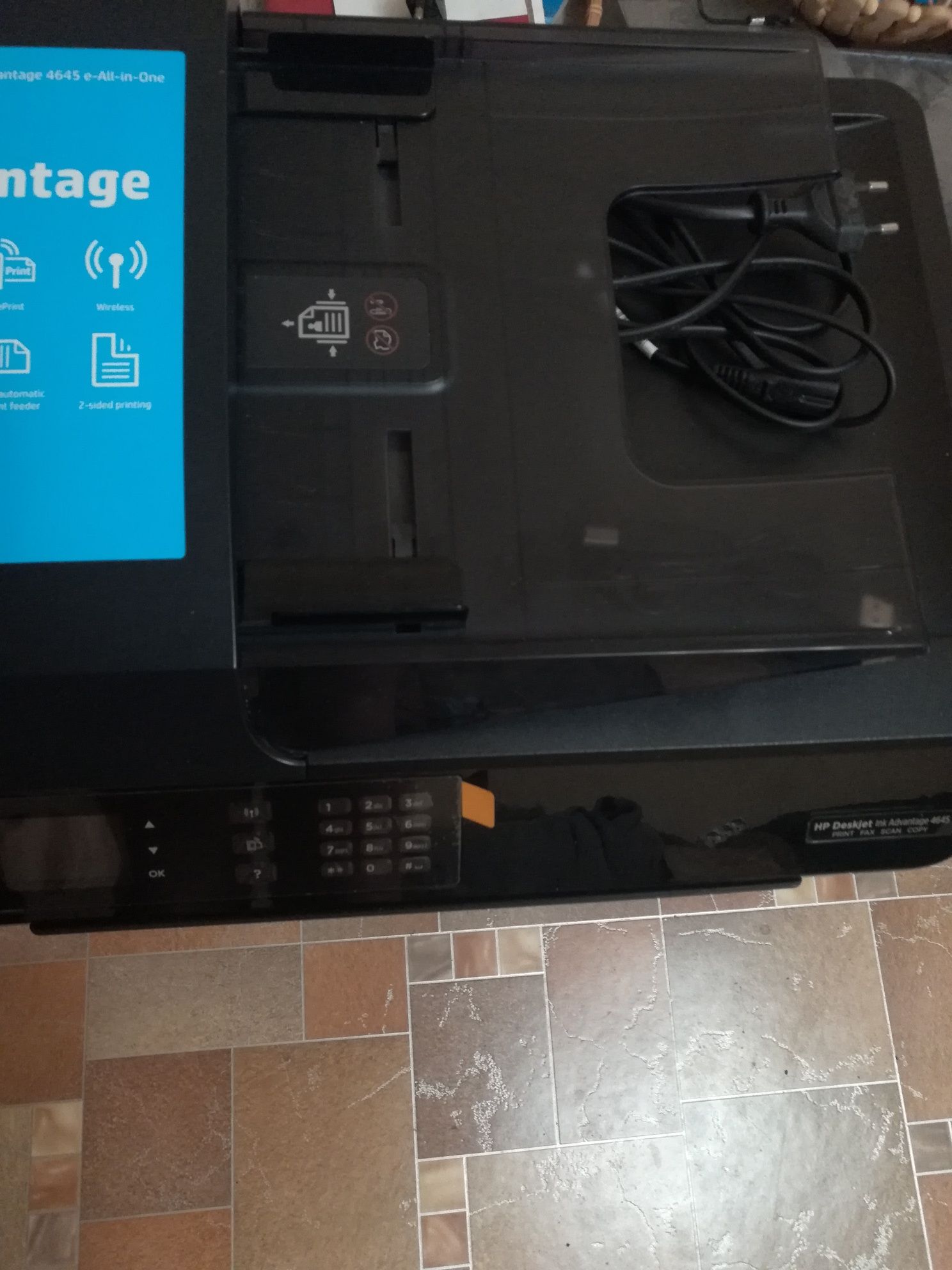 Принтер HP Deskjet Ink Advantage 4645 e-All-in-One А4 (B4L10C)