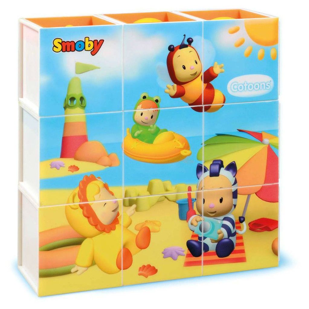 Smoby Cotoons Развивающие кубики-пазлы