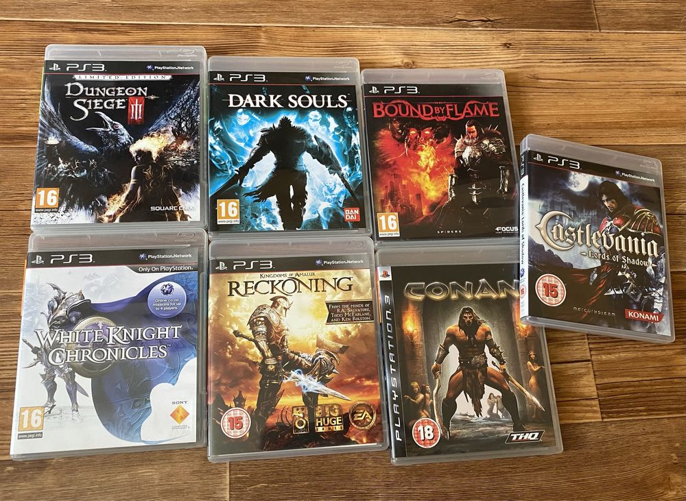 Ігри Sony PS3: Dark Souls, Dante’s Inferno, Final Fantasy,Dragon Dogma