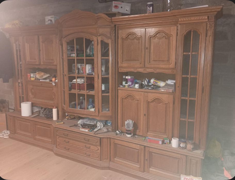 Meblościanka dębowa