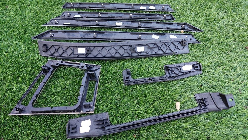 Conjunto completo frisos interiores bmw e46 pack m original carbono