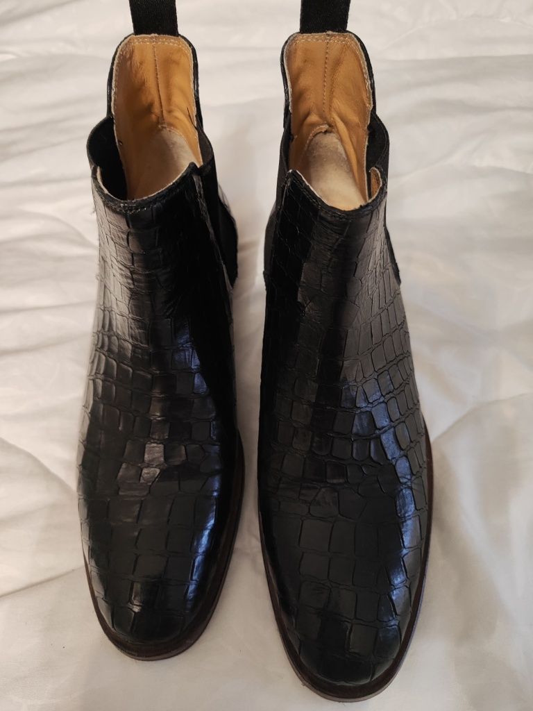 Nowe jesienne buty skórzane