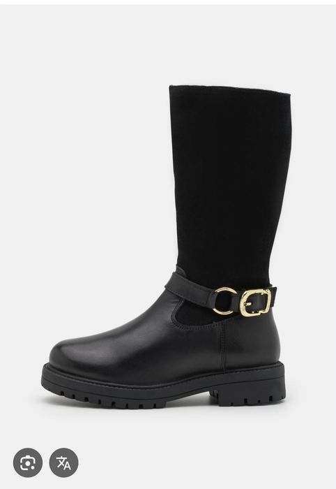 Сапоги шкіряні для дівчинки 32р.