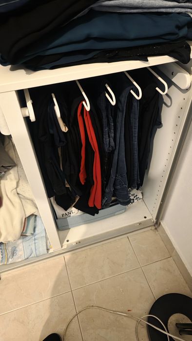 Armario pax com porta espelho