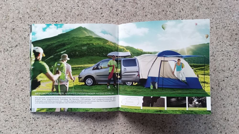 NISSAN NV200 Evalia Prospekt