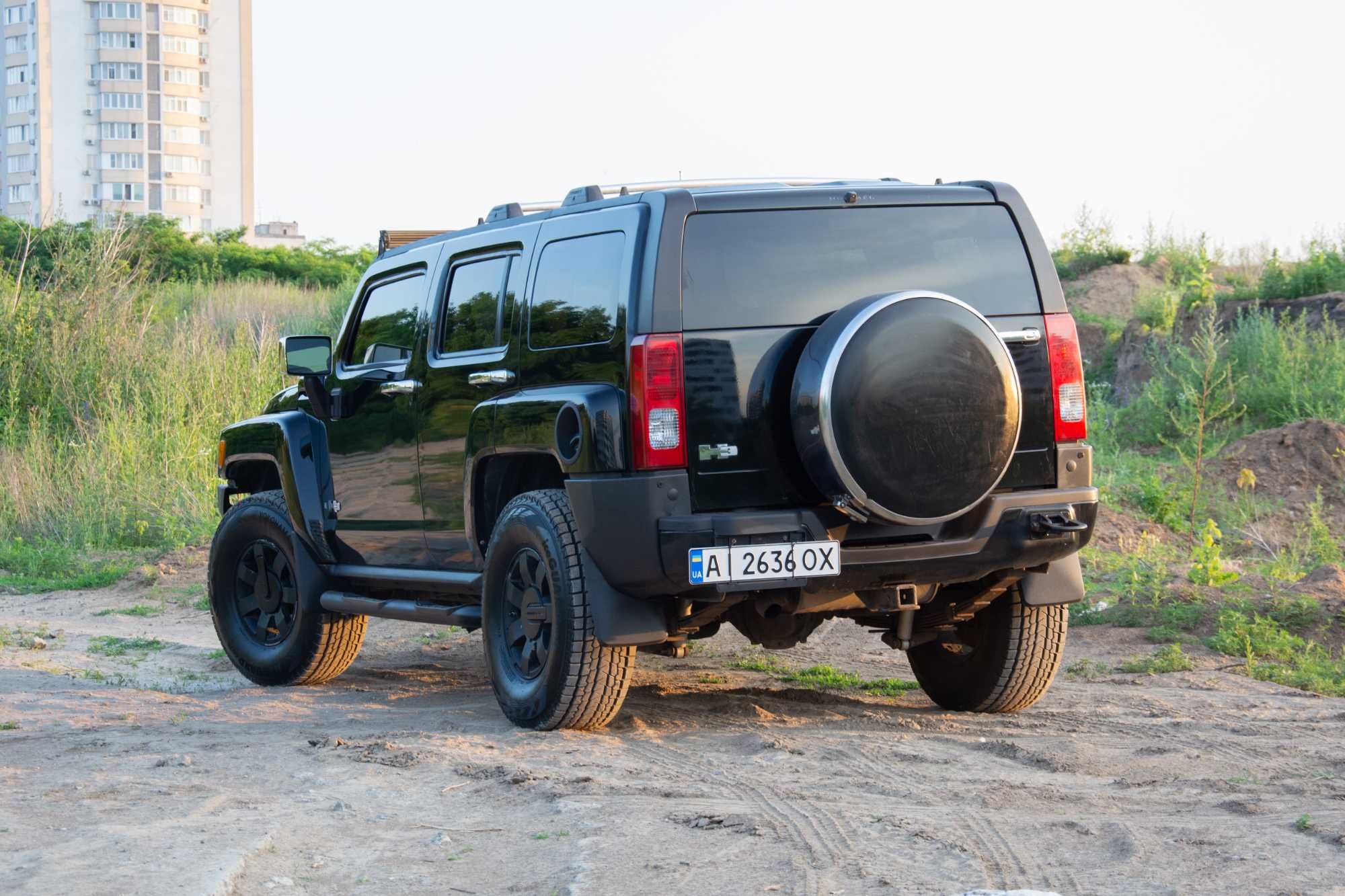 Настоящий Внедорожник Hummer H3 (рамный джип)