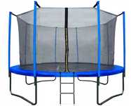 Nowa Trampolina Ogrodowa Z Drabinką Total Sport 12FT 366CM Duża