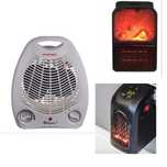 Тепловентилятор дуйка обігрівач калорифер flameh handy heater domotek