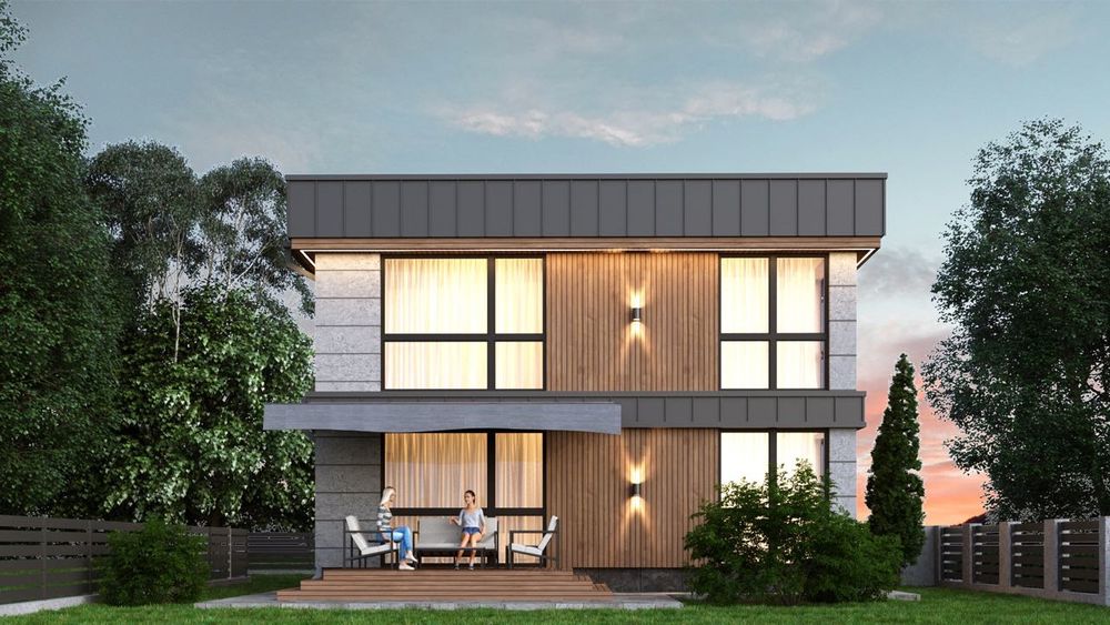 Продаж сучасного двохповерхового будинку в Бірках! Без комісії!