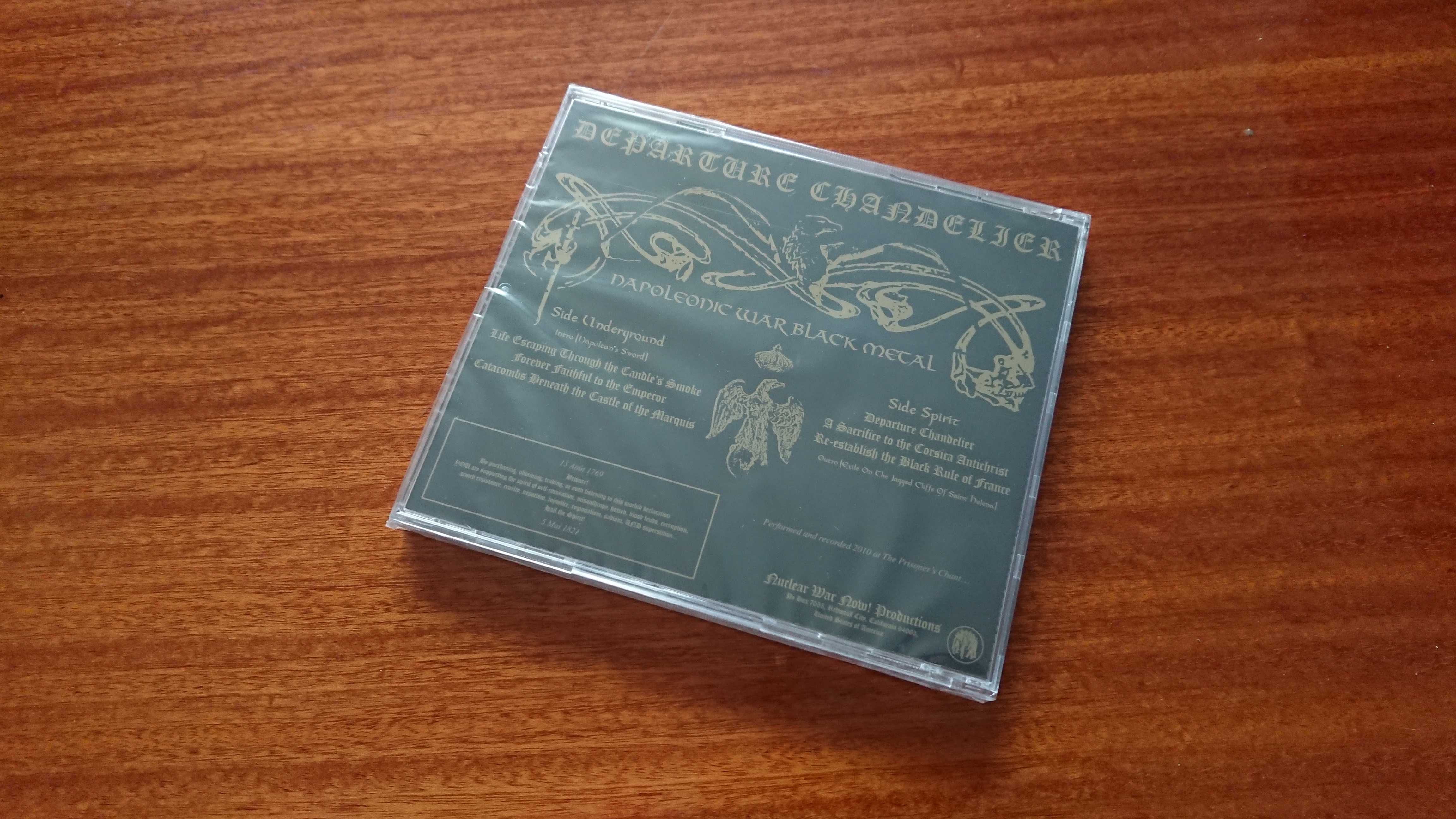 Departure Chandelier Antichrist Rise To Power CD *NOWA* Folia 2019 USA