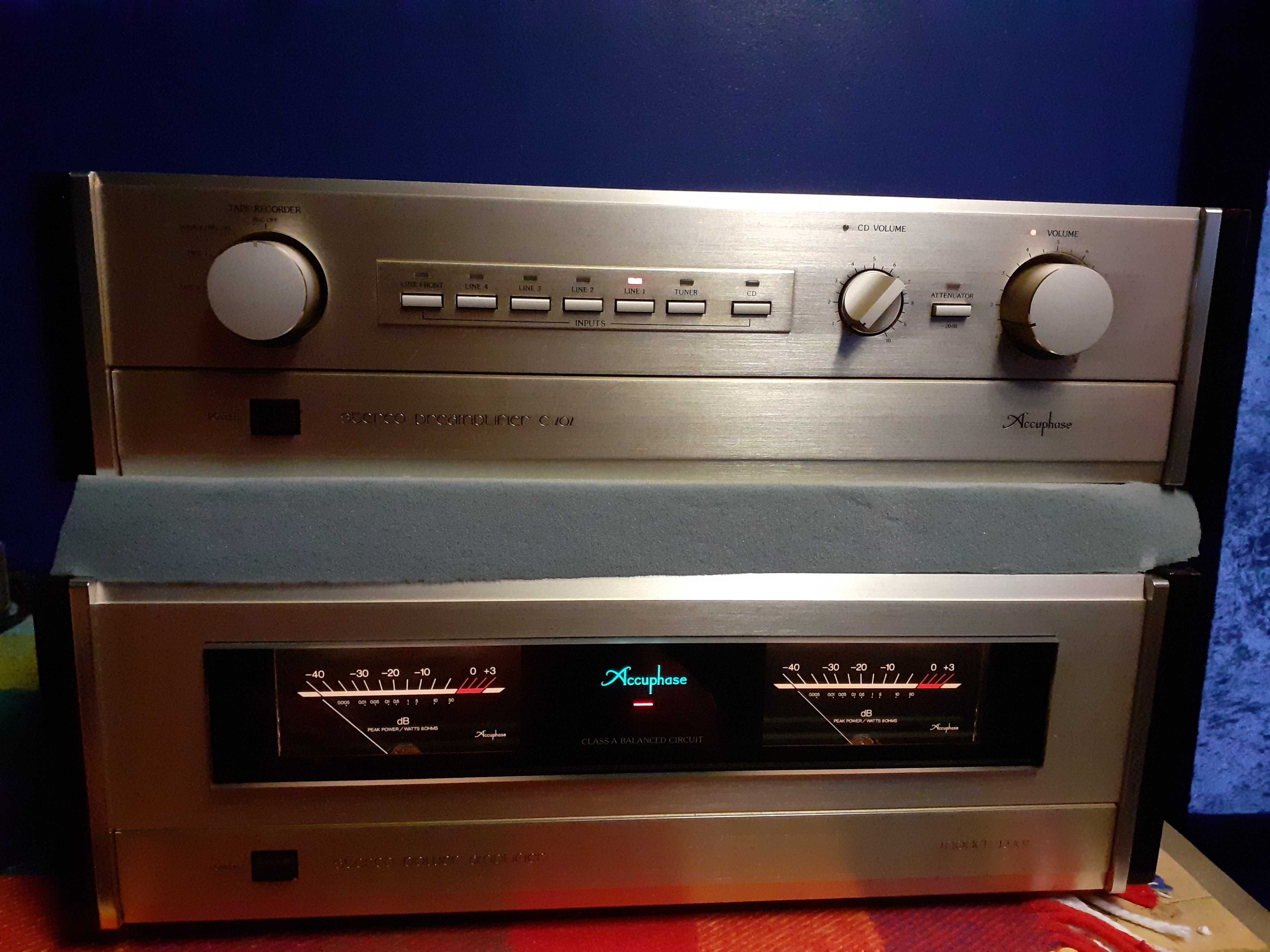 Accuphase C 202 High End Japoński Klasyczny Przedwzmacniacz Audio