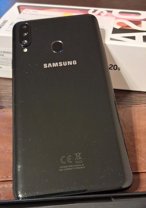 Samsung Galaxy A20s czarny 3GB/32GB 4G ( LTE )  / SM-A207F ( DS )
