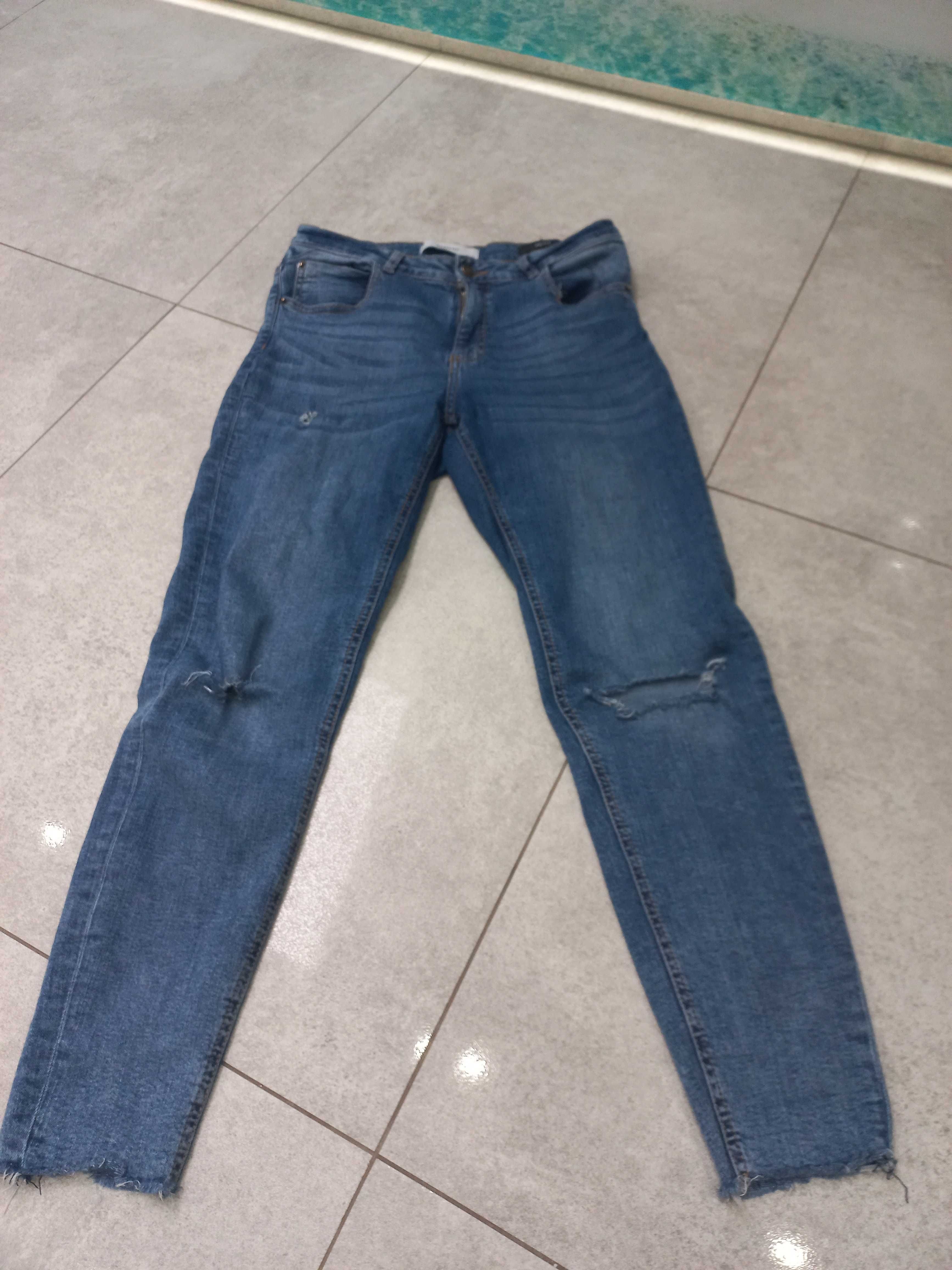 Spodnie jeansowebdamskien38 reserved