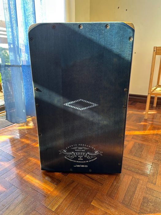 Cajon Jaleo Blue - Pepote Percussion - Como novo