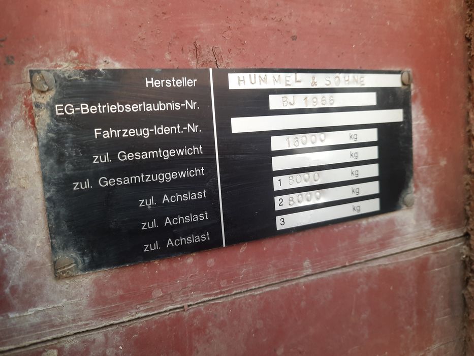 Przyczepa HUMMEL 14t trzystronny wywrot pronar metaltech