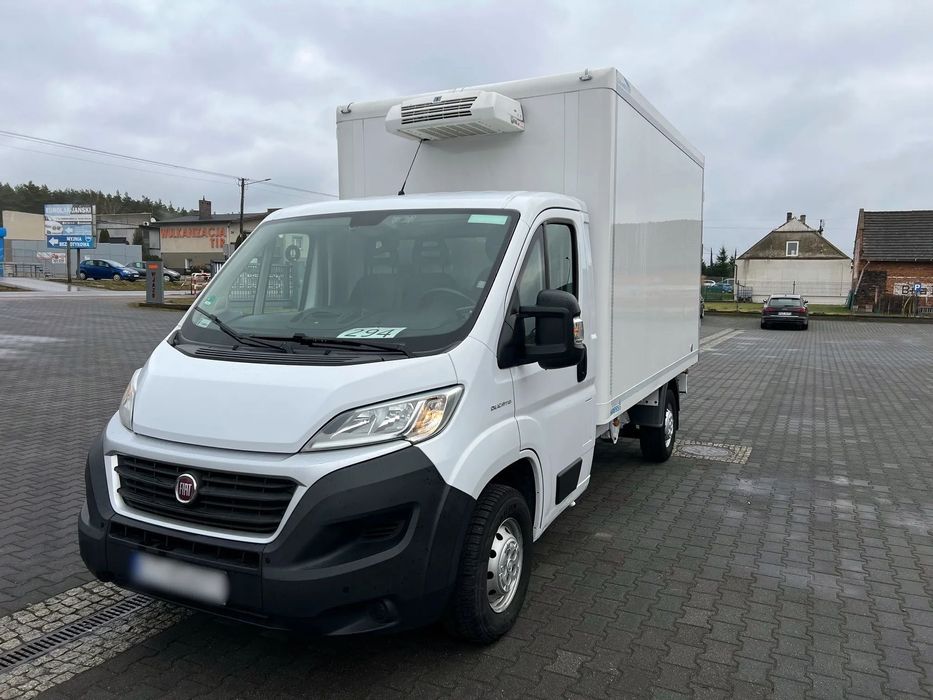 Fiat Ducato Kontener Chłodnia Mroźnia 2 Parowniki Zarejestrowany w PL  NR.294 Bogate wyposażenie, Klima, Kamera, Dwie komory