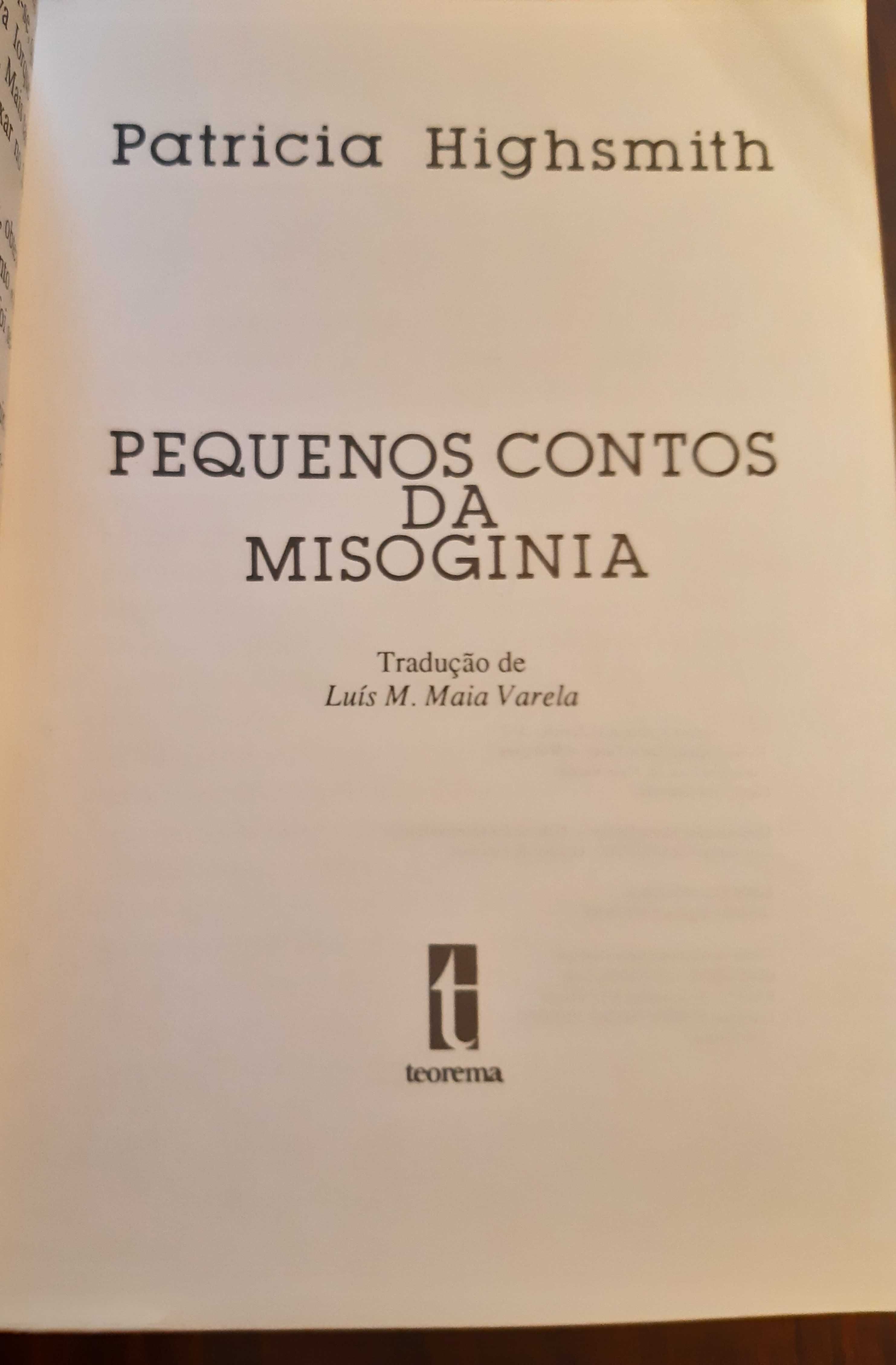 "Pequenos contos da misoginia" de Patricia Highsmith