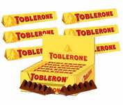 20 x 100 g Toblerone szwajcarska czekolada mleczna nugat miodowo-migda