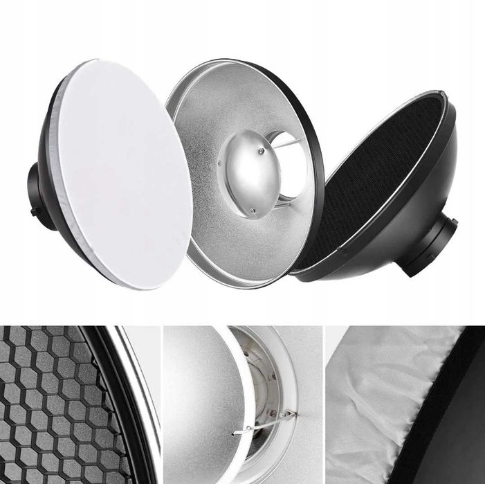 GlareOne Beauty Dish 50 typu softlite+ grid softlight
CENA 230