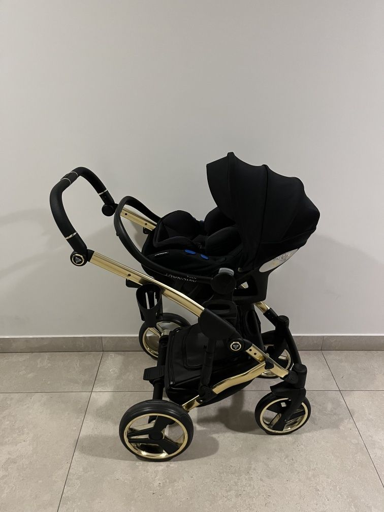 Wózek Junama Diamond 3w1 wraz z nosidełkiem Avionatut Pixel Pro + baza