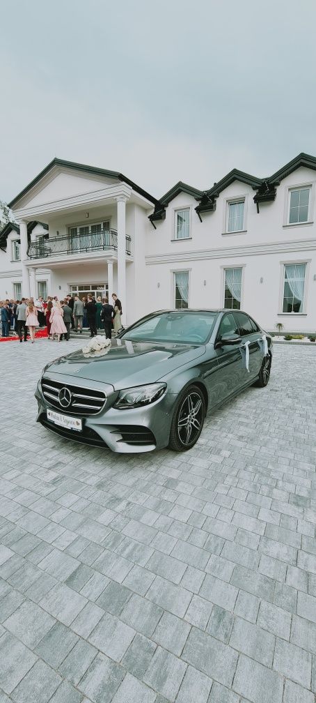 Auto Samochód do ślubu Mercedes E klasa w213 AMG ~ 600zł