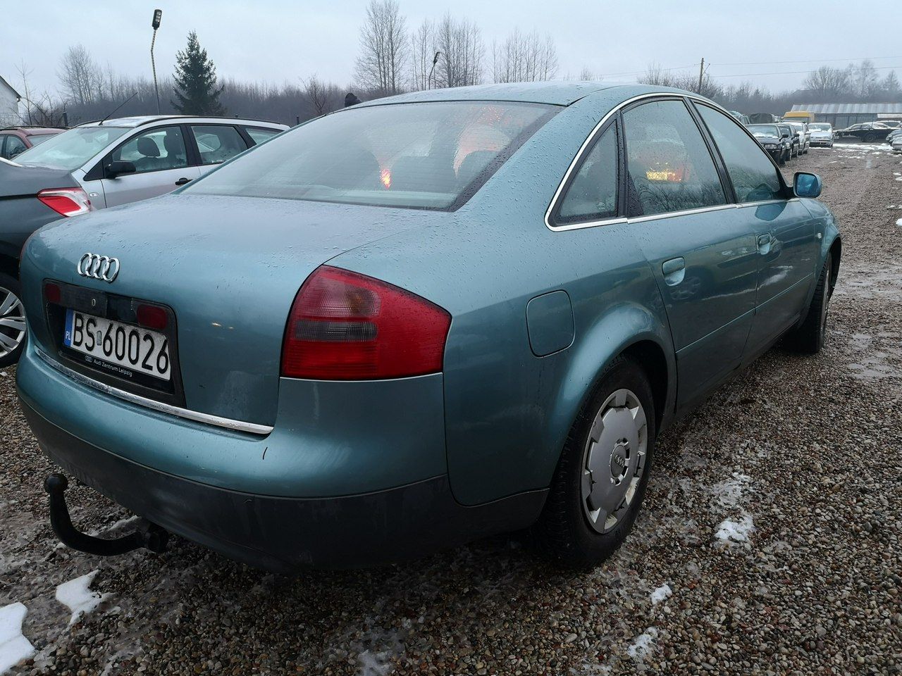Audi A6 2.8 LPG sedan Tanio HAK SCS Białystok - Fasty, Szosa