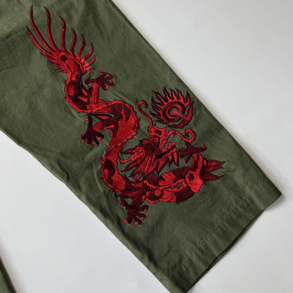 Maharishi embroidered dragon snopants cargo карго штани