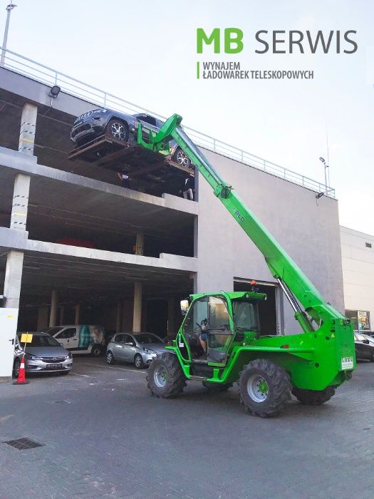 Wynajem ładowarki teleskopowej Merlo P 40.17 (nie jcb manitou) 4t 17m