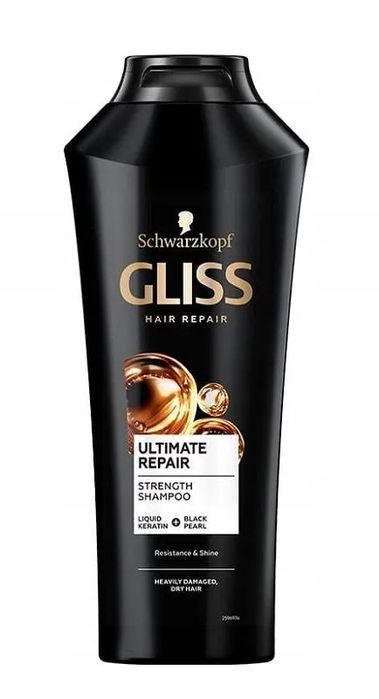 Zestaw 4 produktów do pielęgnacji włosów w kosmetyczce Gliss Taft