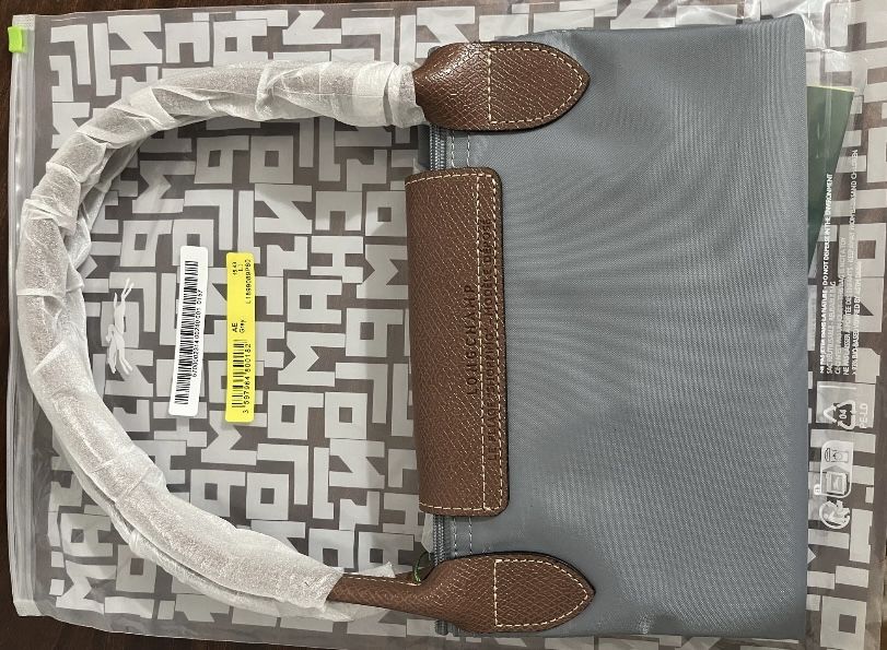 Mala Longchamp Cinzenta L