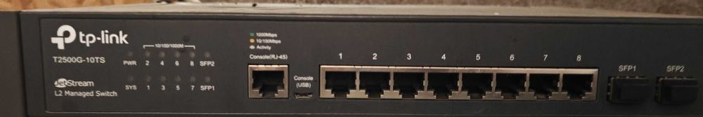 TP-LINK Switch T2500G-10TS