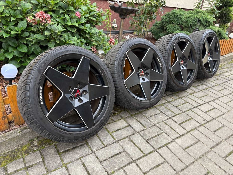 BORBET A Koła Alufelgi 5x112 Golf Leon Octavia Caddy Touran TT 18 cali