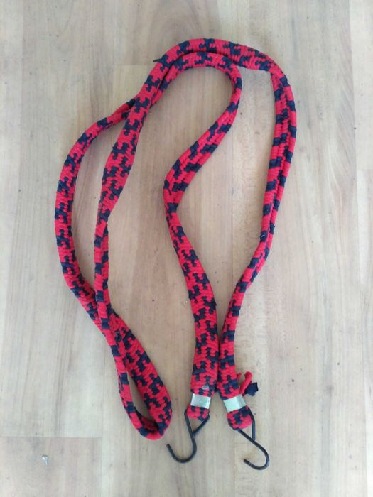 Стяжка грузовая,канат текстильный плетеный 2м с крючками