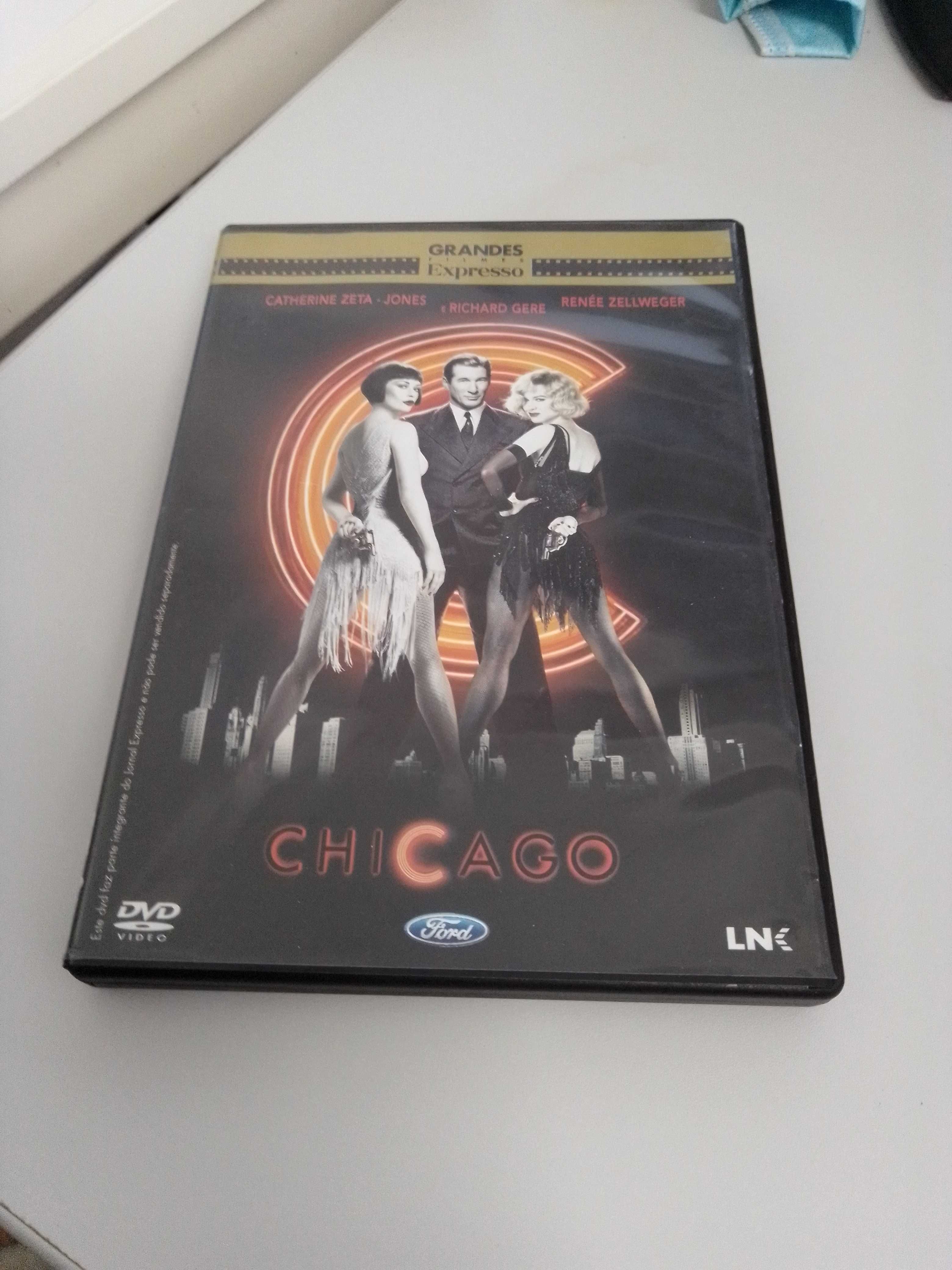 Dvd CHICAGO ENTREGA JÁ Filme Rob Marshall Catherine Zeta-Jones Renée