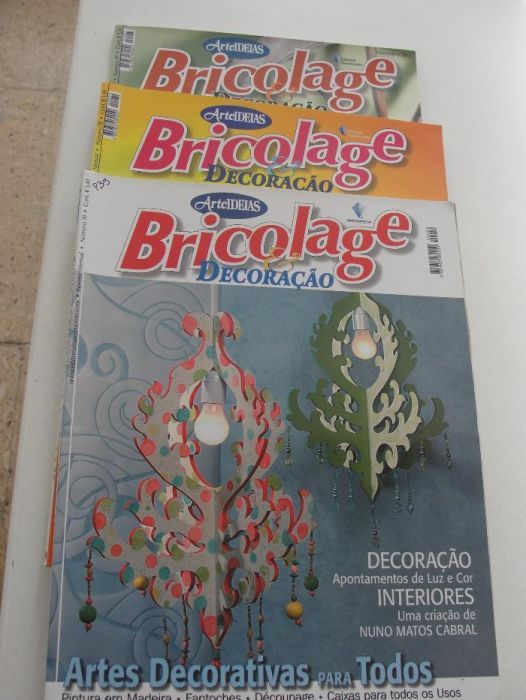 Revistas de Bricolage e decoraçao