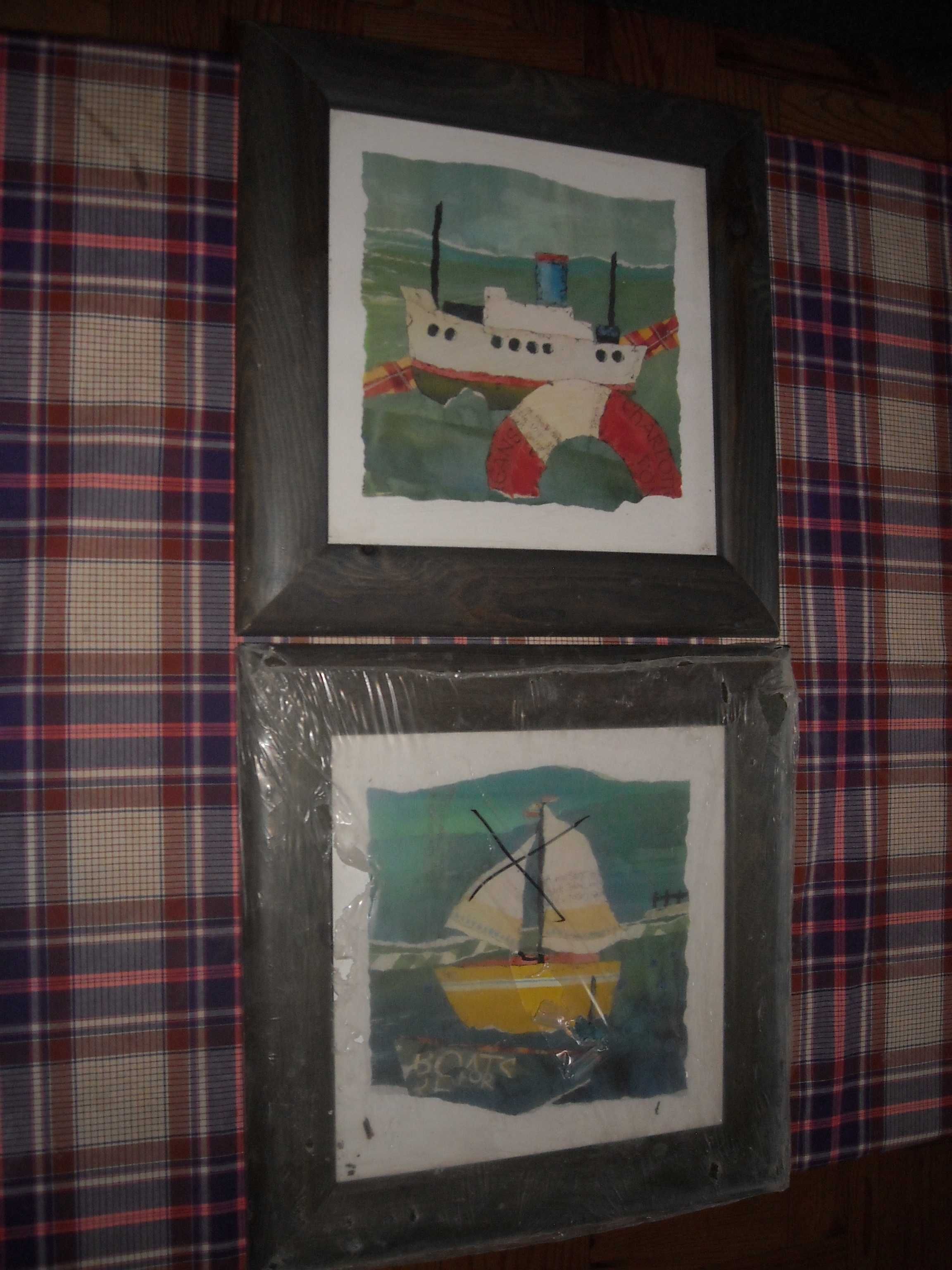 Quadros rusticos vintage Novos