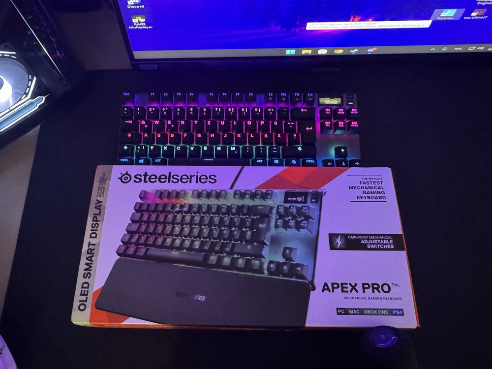 Торг!! SteelSeries Apex Pro tkl ( Магнітна ігрова клавіатура)