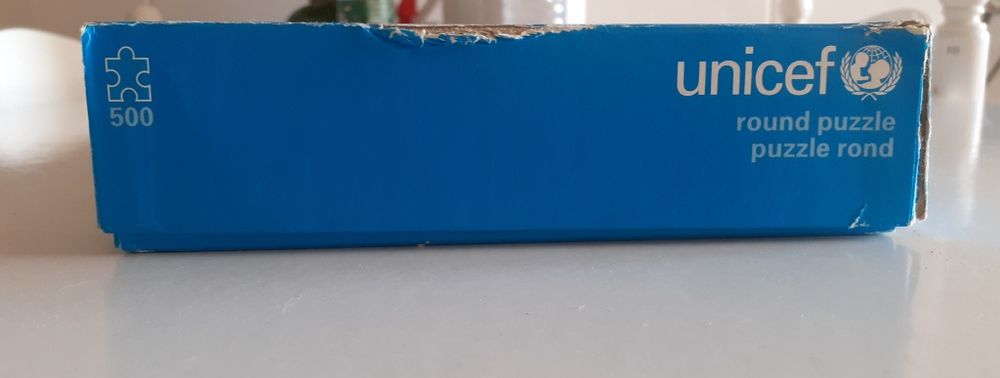 Puzzle Redondo de 500 peças da UNICEF