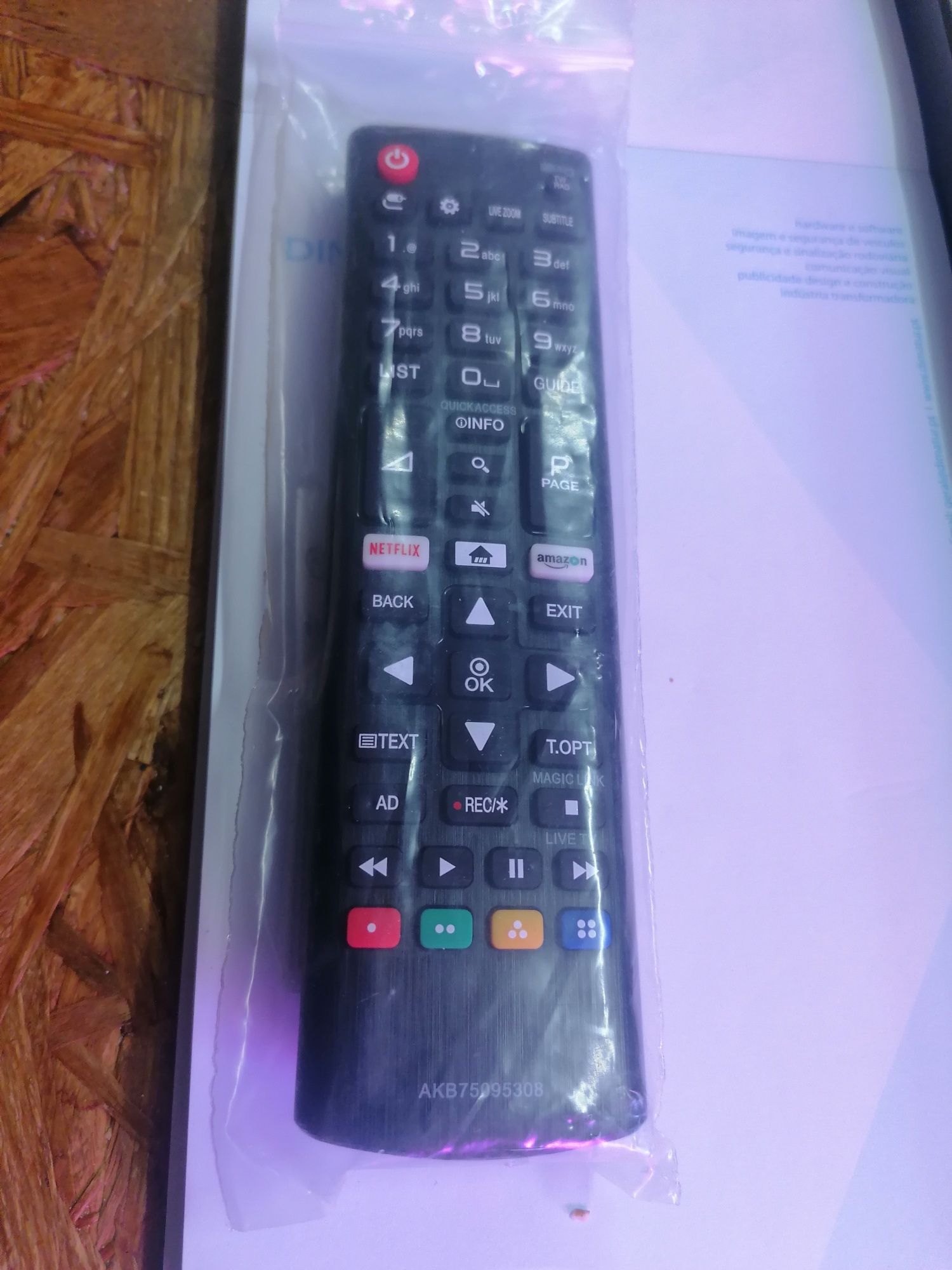Comando para TV LG - Novos TV-LED-LCD-SMART TV