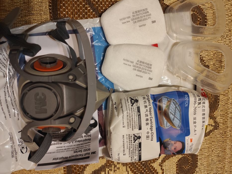 Maska lakierniczą kompletna 3M typ 6200