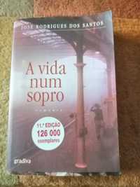 livro a vida num sopro de jose rodrigues dos santos