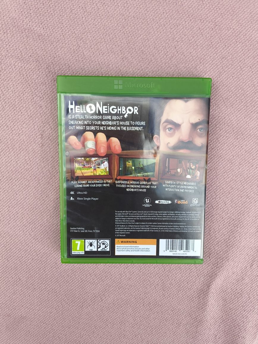 Hello neighbor Xbox one