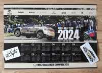 Rajdy WRC Kajetanowicz Kalendarz Plakat Naklejki