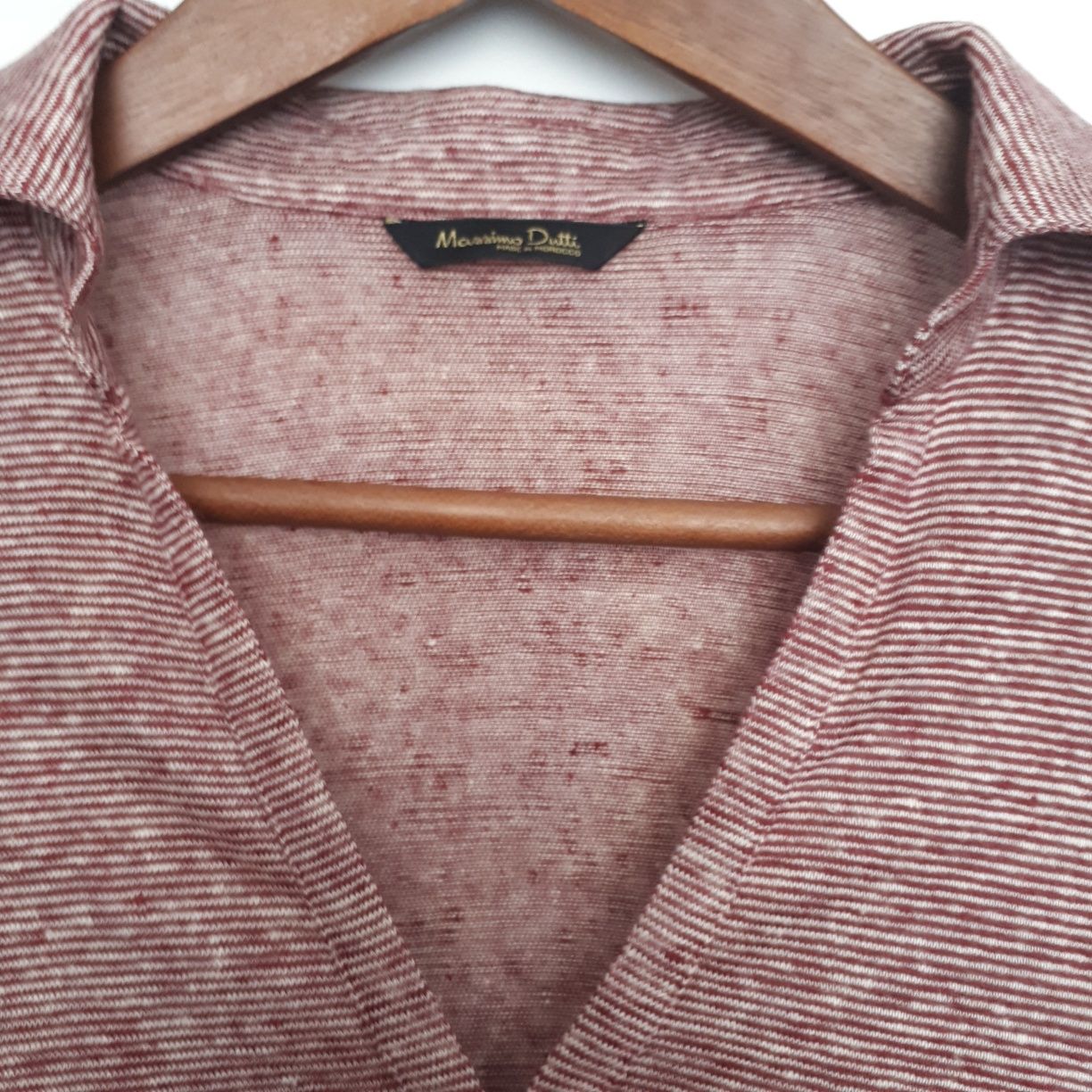 T-shirt/Polo Massimo Dutti S nova 100% linho