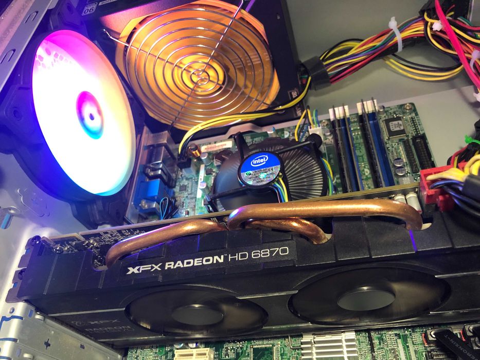 Игровой ПК Intel i5/8Gb/HD6870/SSD240+500 компьютер системный блок